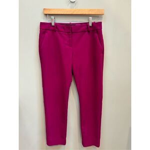 The Limited 2 Drew Fit burgundy skinny fit heavyweight dress pants w-side back p